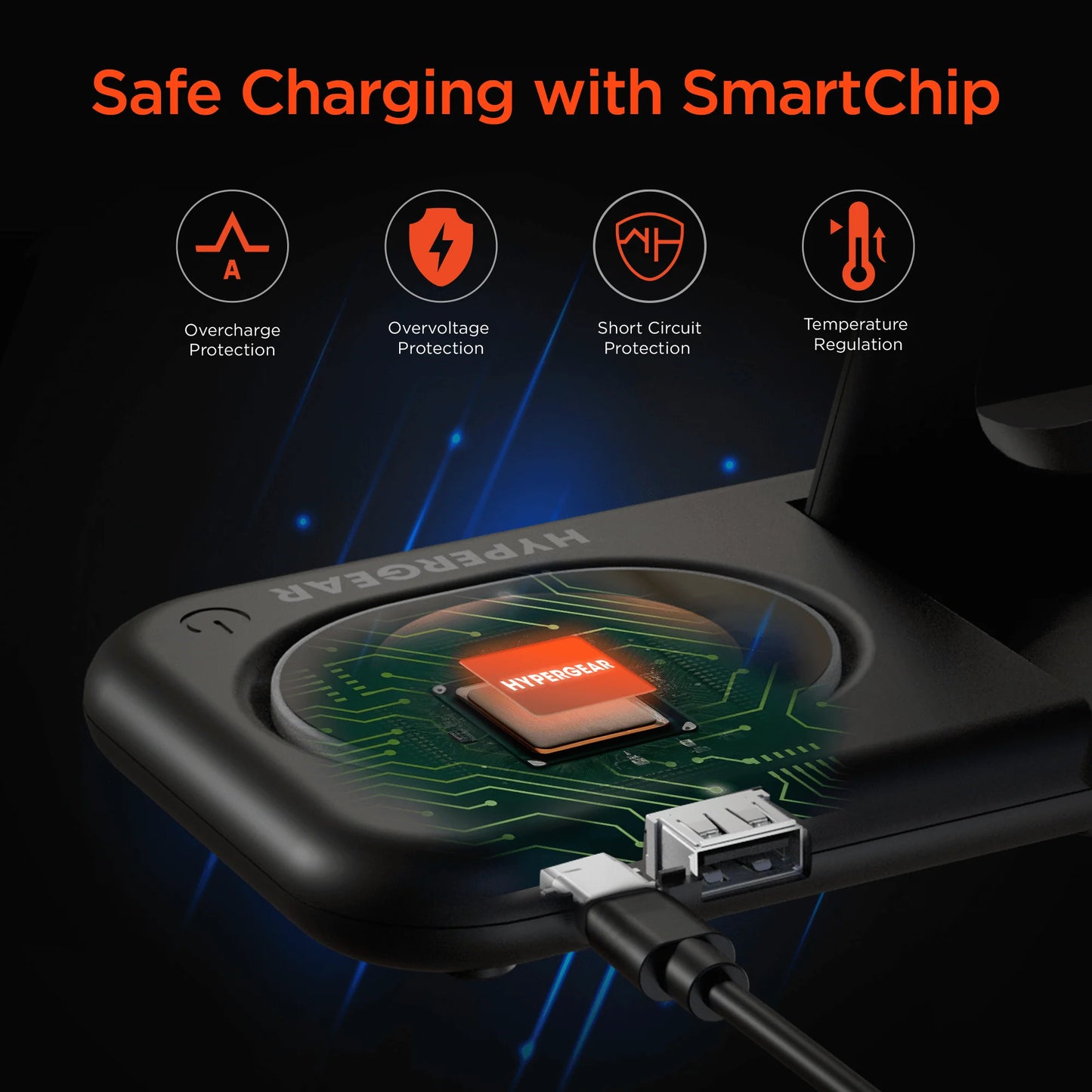Hypergear 4 in 1 Wireless Charging Stand